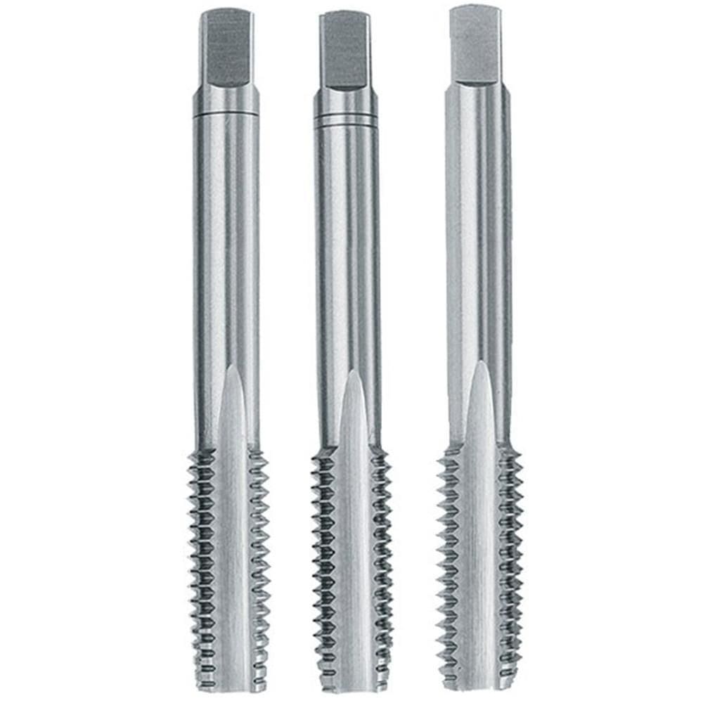 Macho Aço Rapido UNC 1/4”” 20 Fios Com 3 Peças - E1904N08 - DORMER