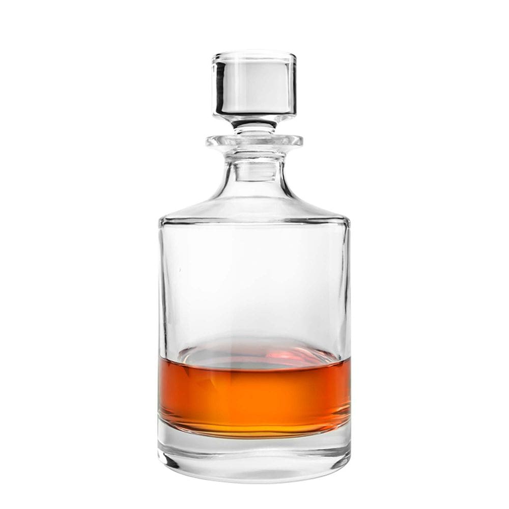 Garrafa Para Whisky 850ml Em Cristal Fracalanza