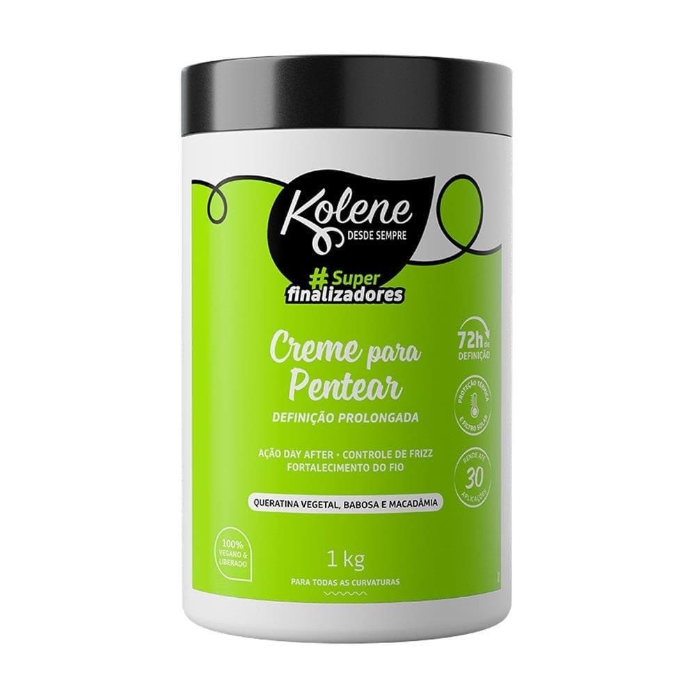 Creme para Pentear Kolene Super finalizadores Definição Prolongada 1Kg