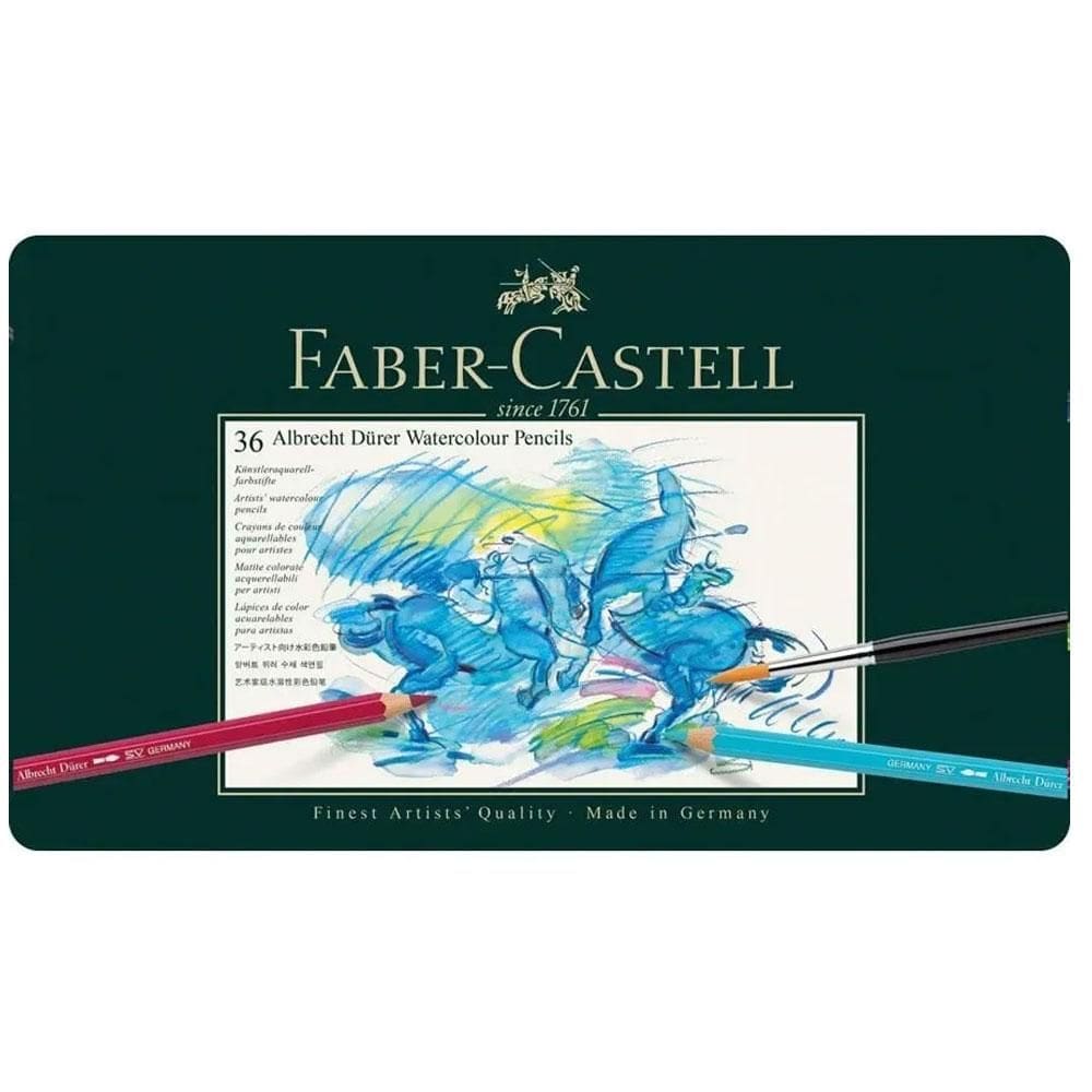 Lápis de cor 36 cores aquarelável 117536 Faber-Castell