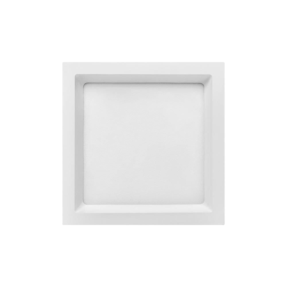Painel De Led Stella Quadrado Deep De Embutir Recuado 17W Bi