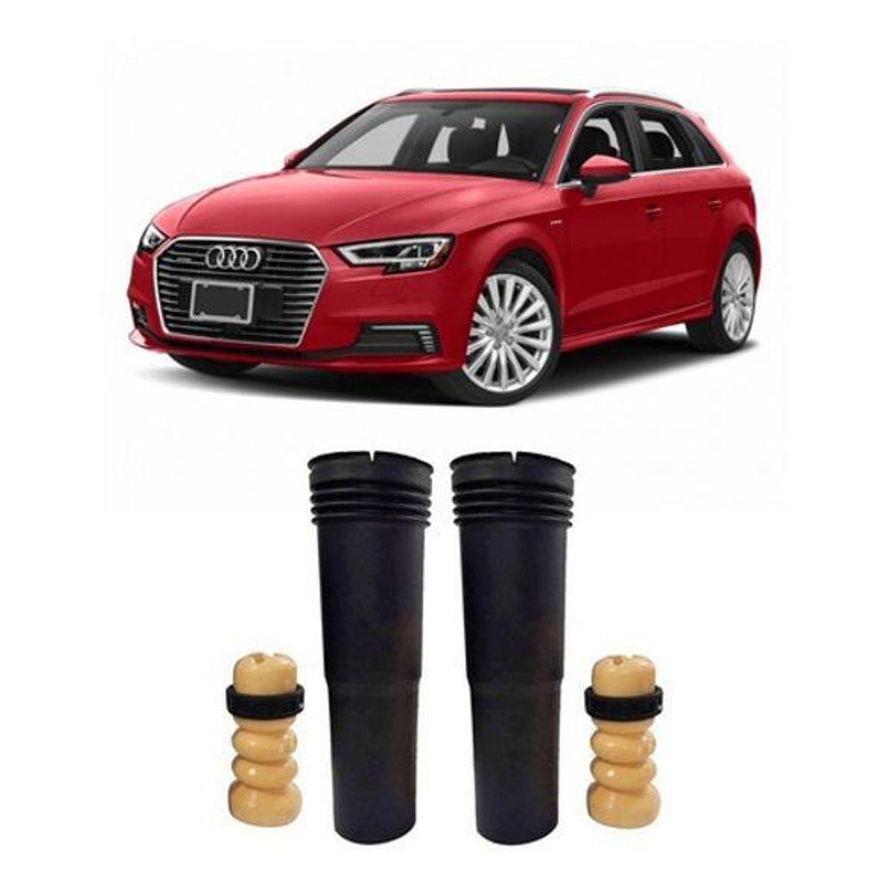 Par Batente Coifa Traseiro Audi A3 Sportback 2018 2019 2020