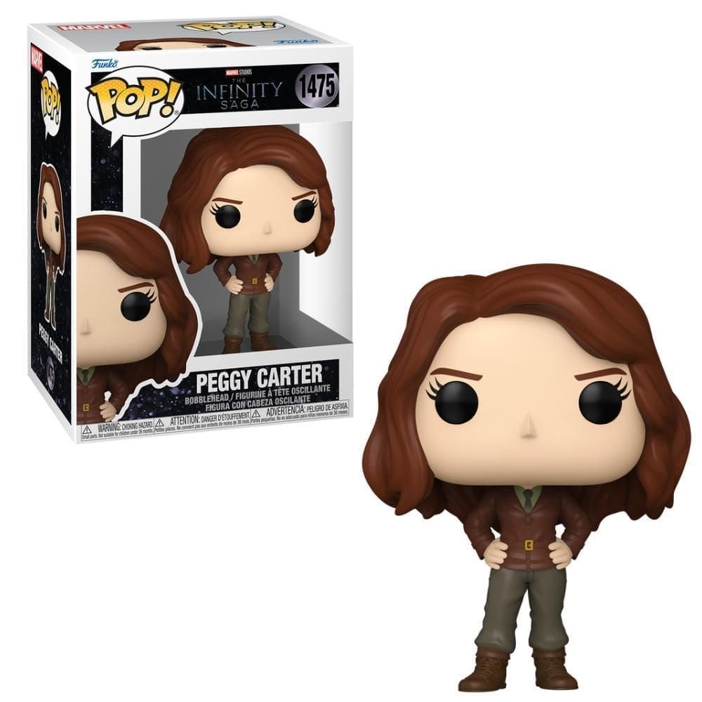 Boneco Funko Pop Marvel Capitão América 1 - Agente Carter