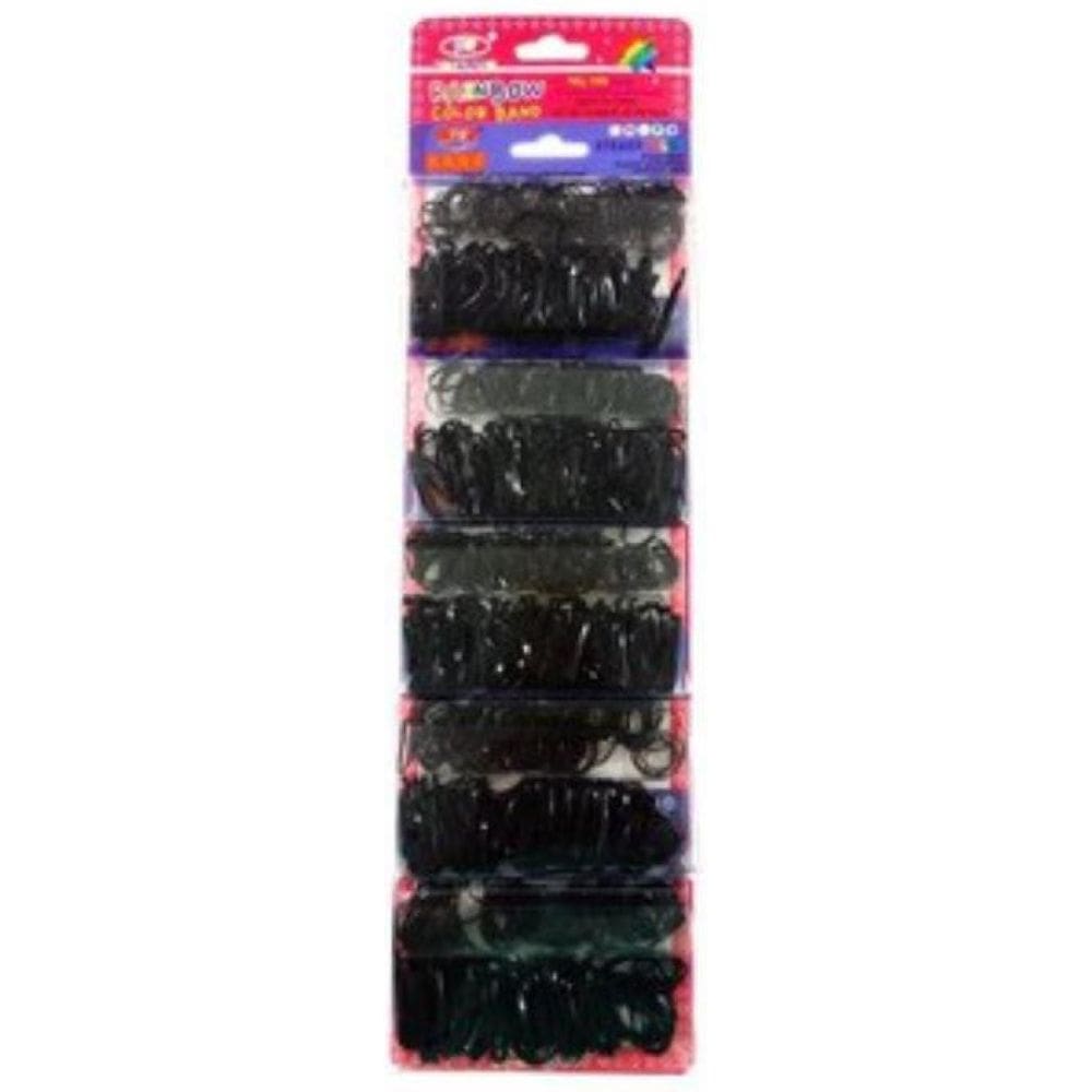 Kit Com 1000 Elásticos De Silicone Preto