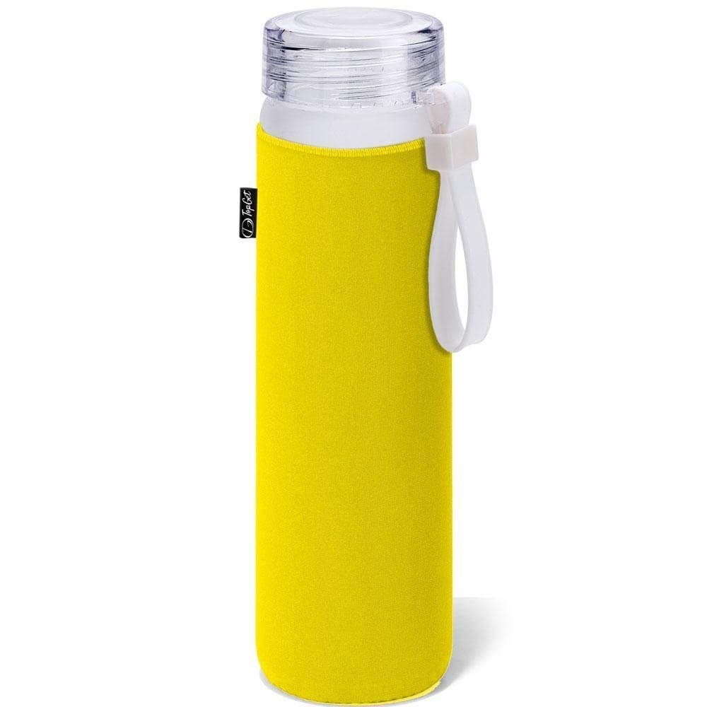 Garrafa De Vidro 470 Ml Frost Premium Topget - Amarelo
