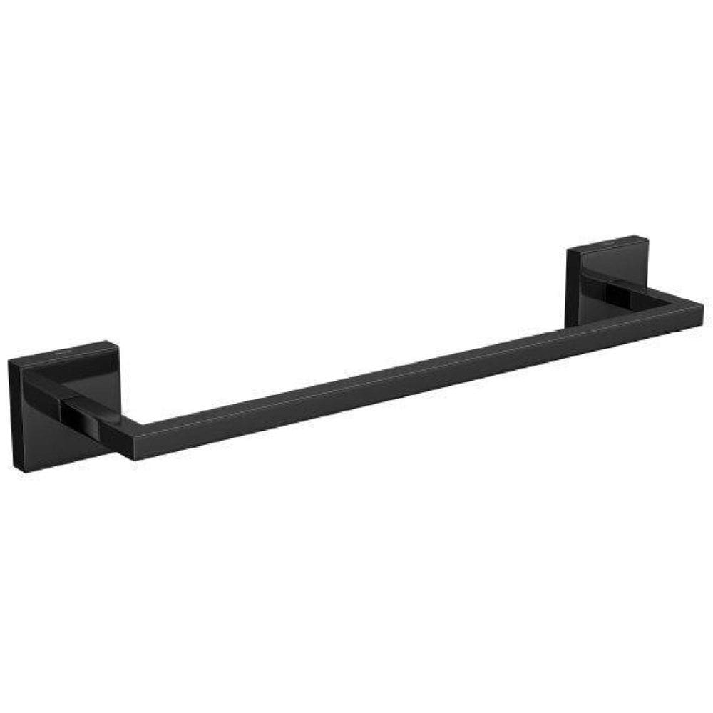 Porta Toalha Barra 30Cm Deca Clean Black Noir