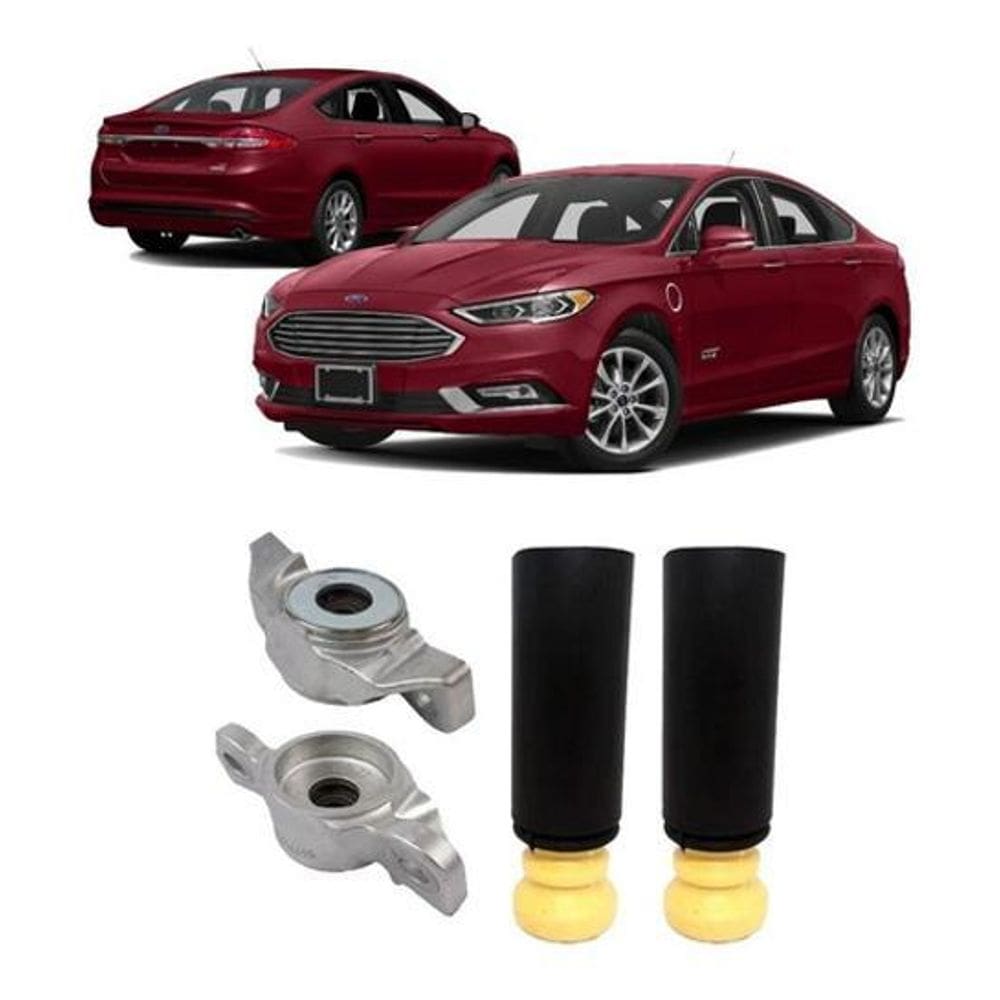 2 Kit Traseiro Coxim Batente Coifa Fusion 2016 2017 2018 19