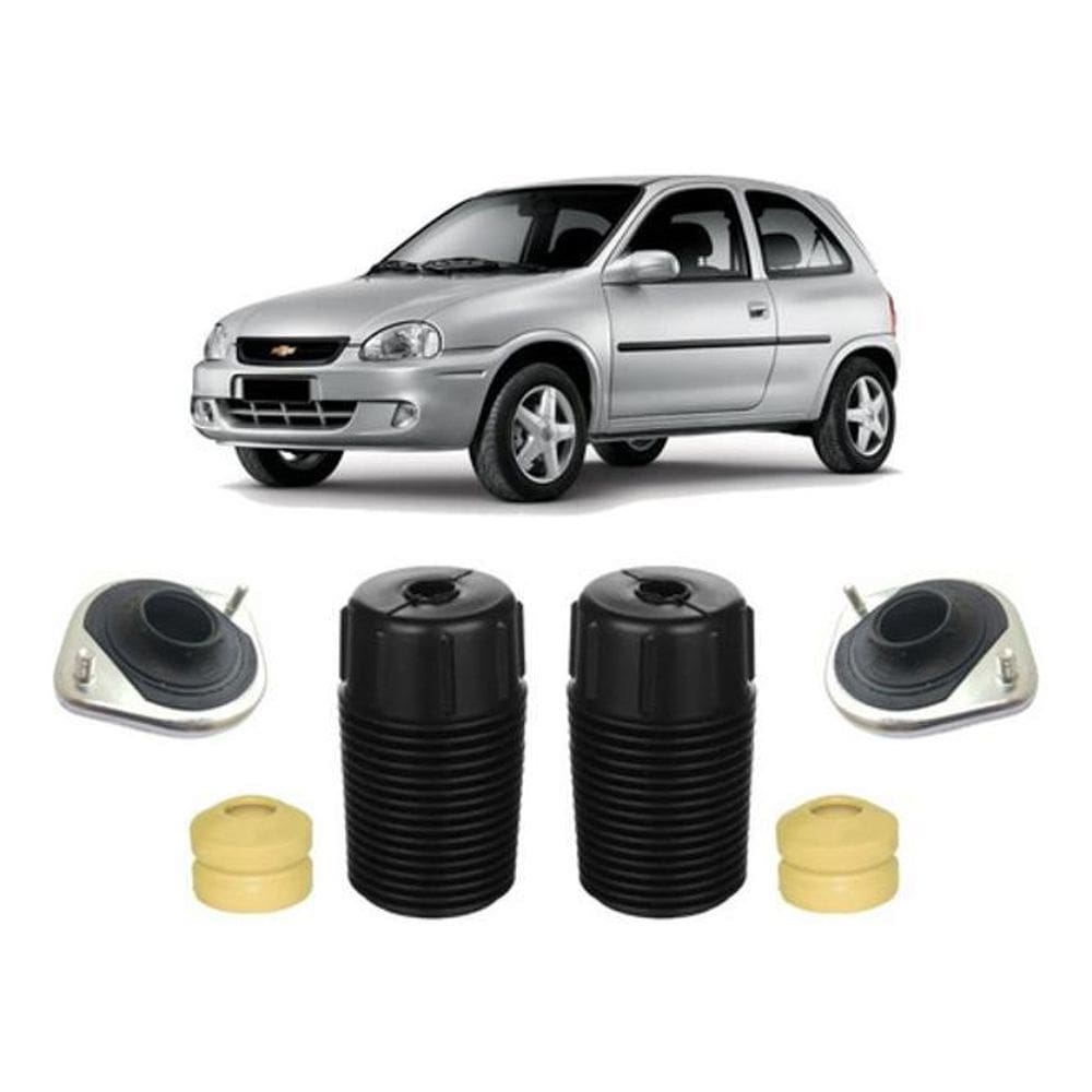 Kit Batente Suspensão Dianteira Corsa 2000 2001 2002003