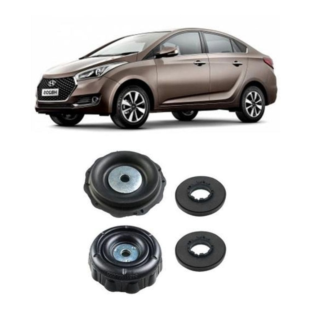 Coxim Com Rolamento Dianteiro Hb20S Sedan 2015 2016 2017