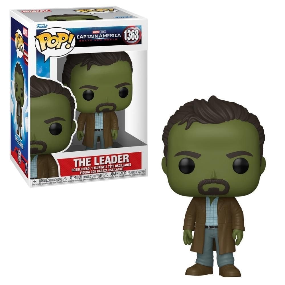 Boneco Funko Pop Marvel Capitão América 4 - O Líder