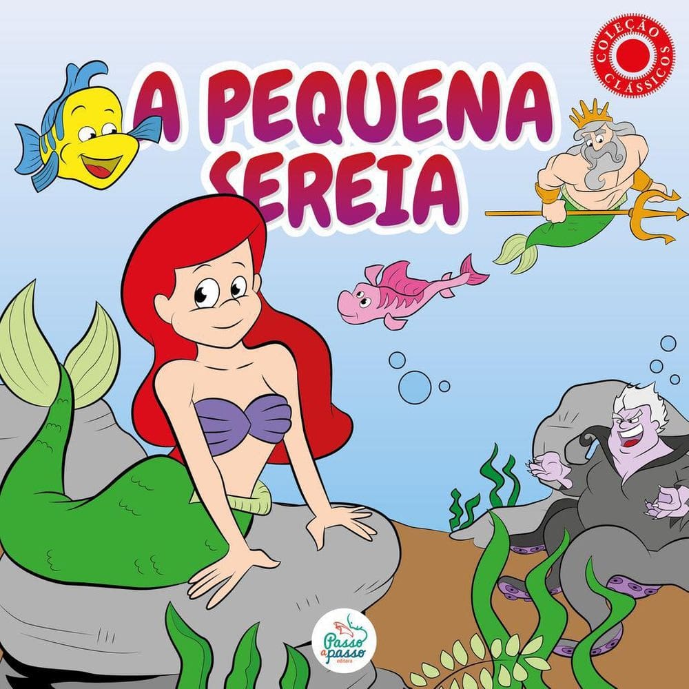 Livro Coleção Clássicos - A Pequena Sereia