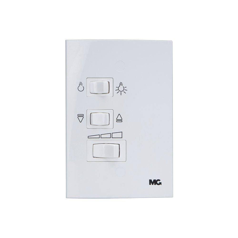 Controle Ventilador Teto Margirius Sleek 4X2 3 Velocidades