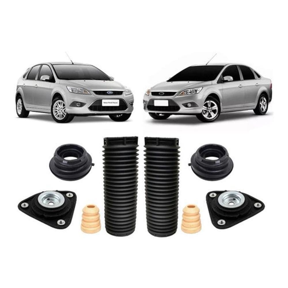 Kit Coxim Batente Dianteiro Ford Focus 2008 2009 2010 2011