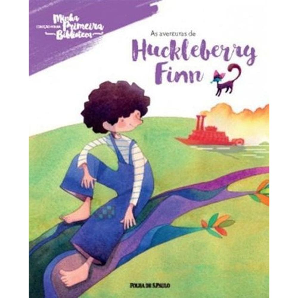 Livro Minha Primeira Biblioteca Aventuras Huckleberry Finn