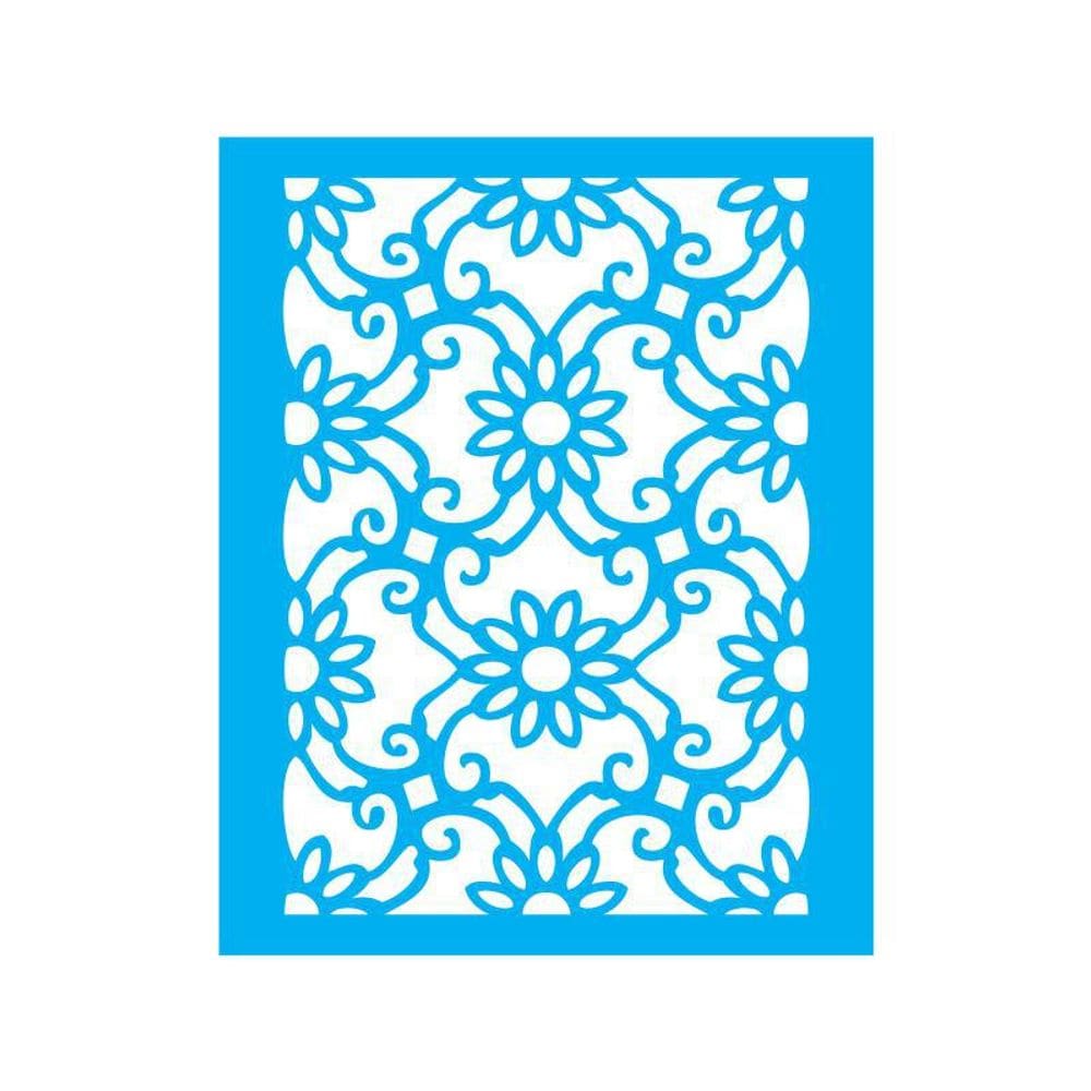 Stencil Tamako Estampa Floral - 20X25Cm - Ref 9268