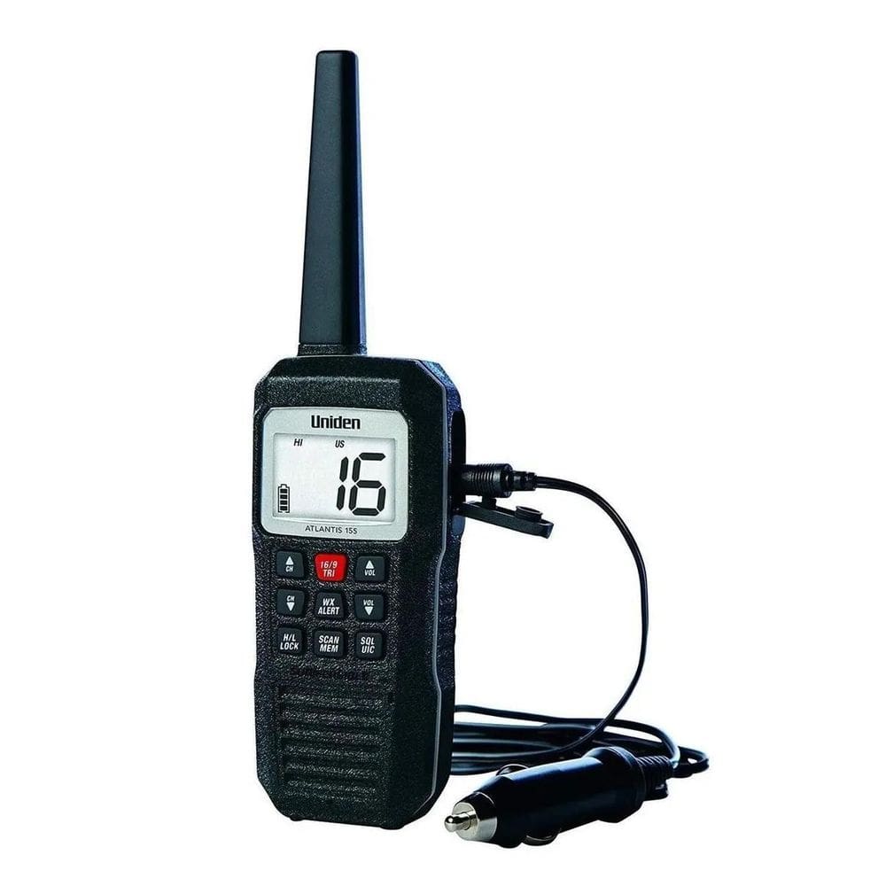 Rádio VHF Portatíl Modelo Atlantis 155 Uniden Homologado