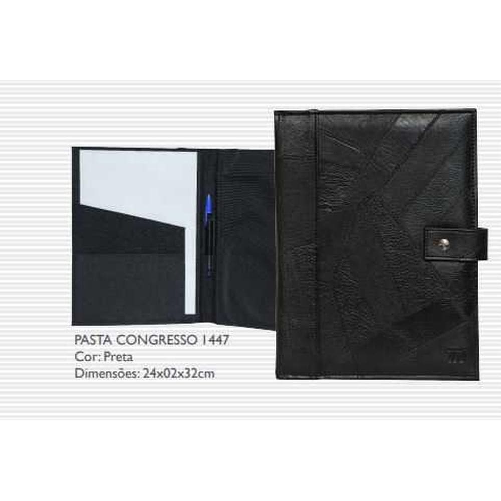 Pasta Executiva Congresso 1447 Preto Tn