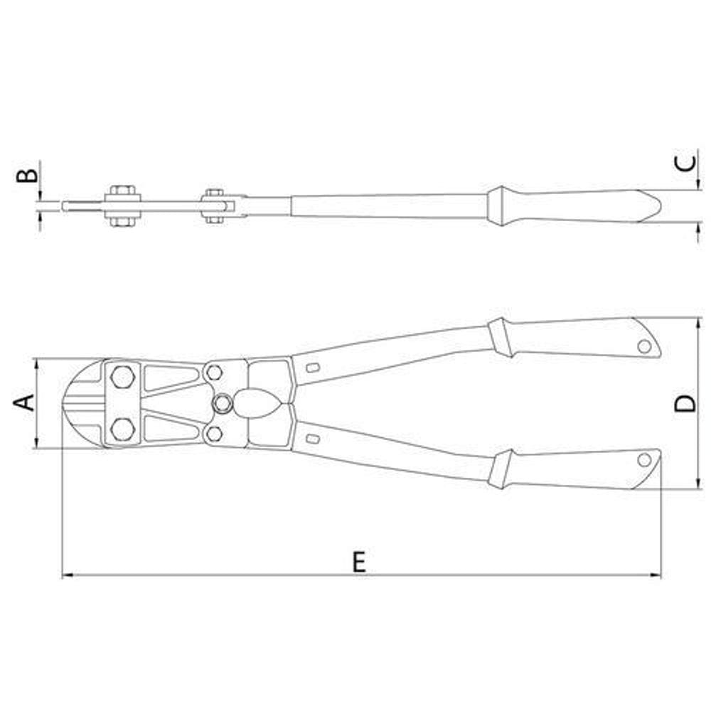Tesoura Tesourao Corta Vergalhao 18 Top Tramontina 41072018