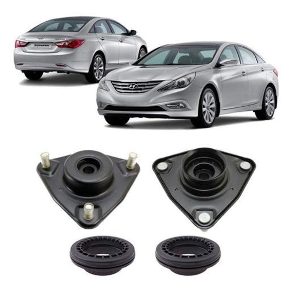 Par Rolamento + Coxim Dianteiro Hyundai Sonata 2010 A 2014