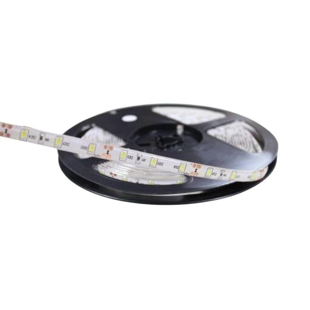 Fita De Led 3528 60 Leds 5 Metros Sem Silicone 3000K