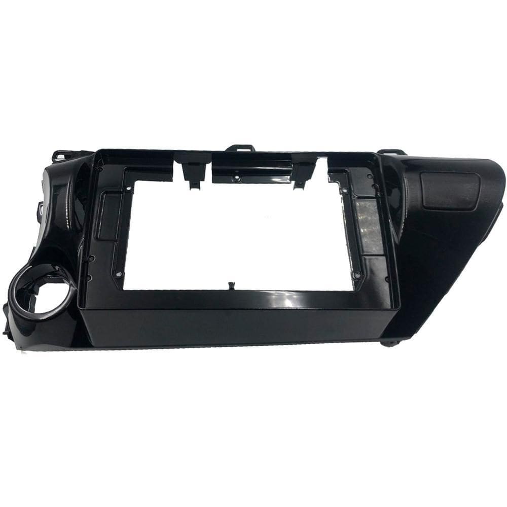 Moldura 10 Polegadas Hilux 2017 A 2020 Black Piano