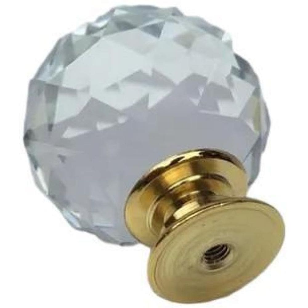 Puxador Bola 40Mm Dourado - Vedor