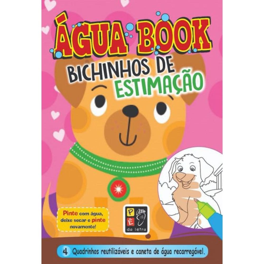 Água Book - Bichinhos De Estimação