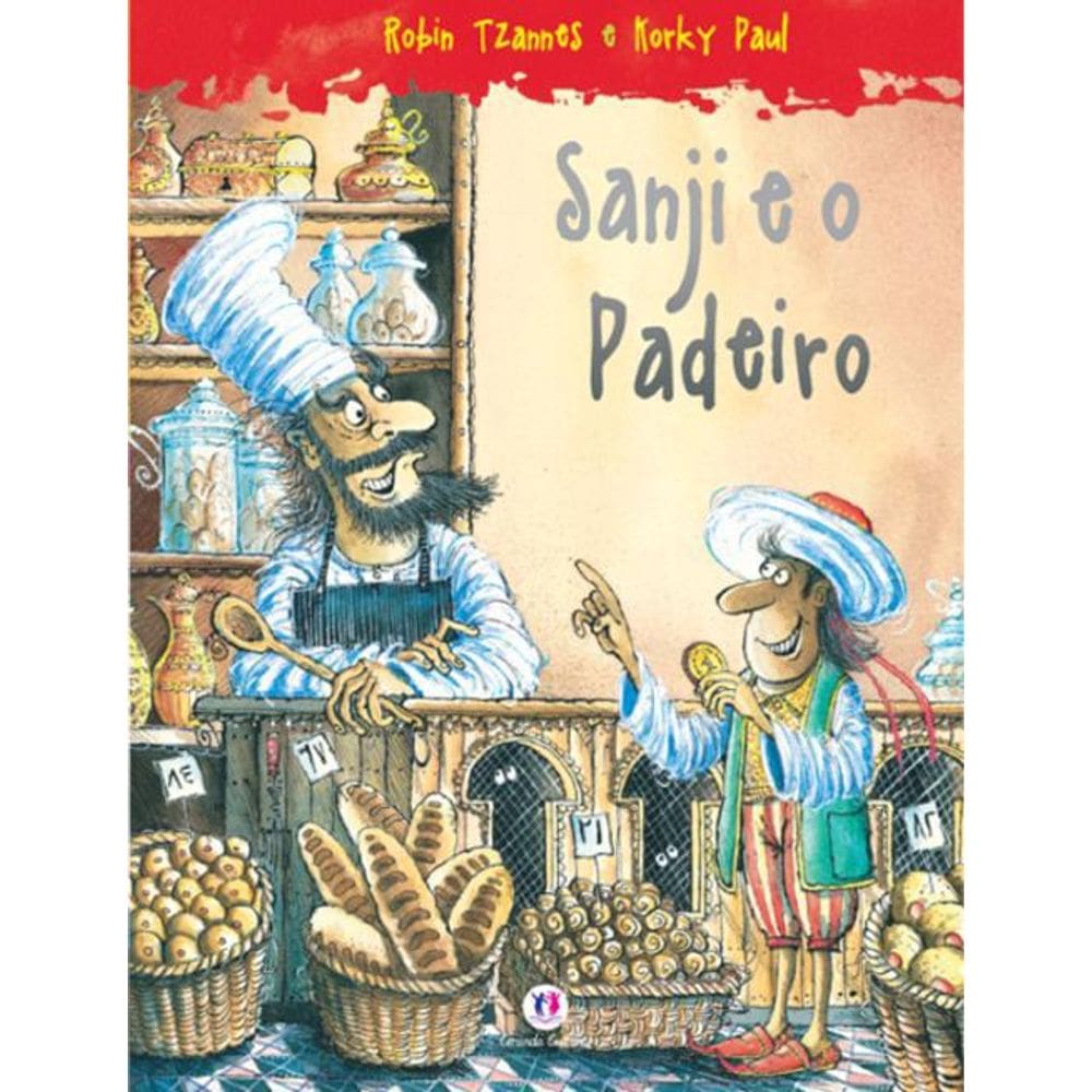Livro Literatura Infantil Sanji e o Padeiro