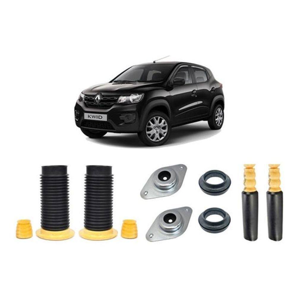 Kit 4 Coxim Batente Kwid 2017 2018 2019
