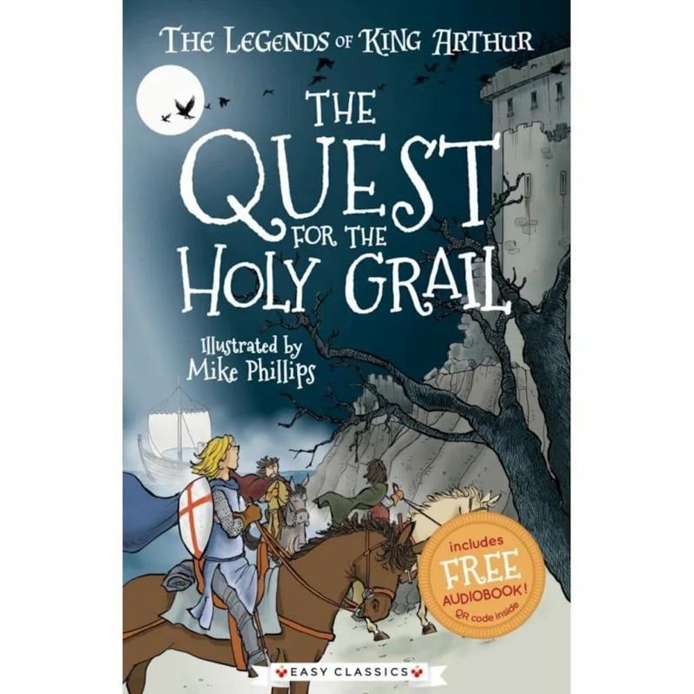 Livro The Quest For The Holy Grail - Inglês - Texto Adaptado