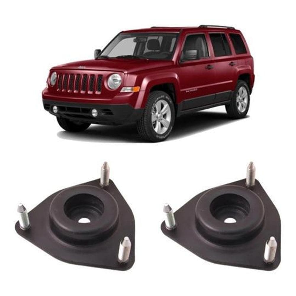 Par Batente Amortecedor Dianteiro Jeep Patriot 2010 2011 12