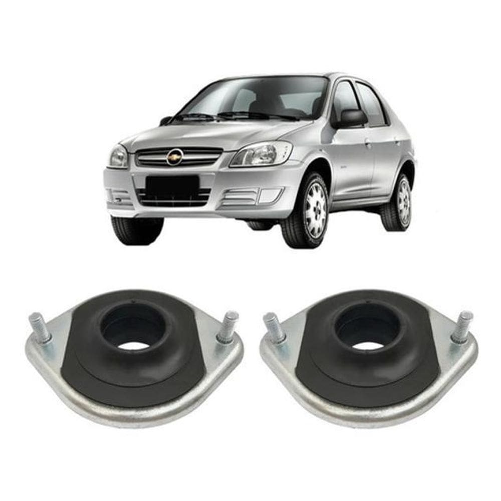 Par Batente Amortecedor Dianteiro Prisma 2009 2010 2011 2012