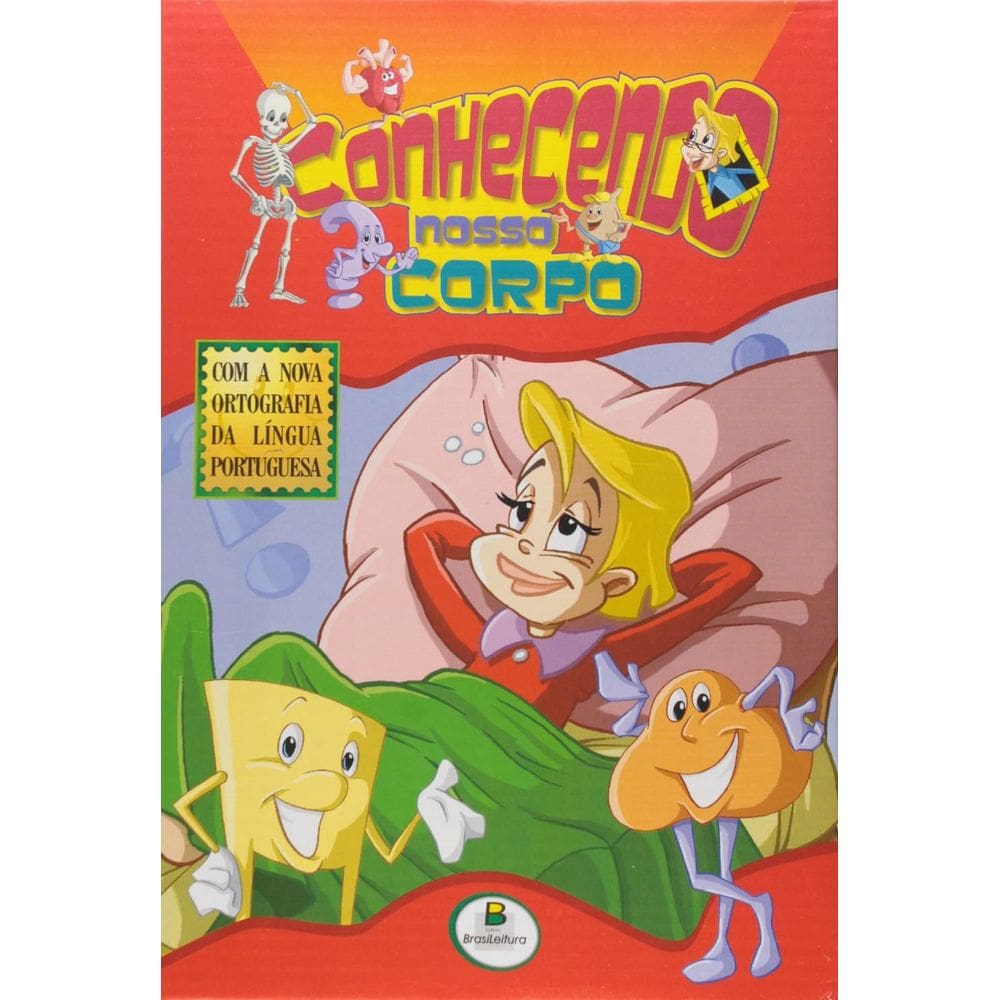 Livro Conhecendo Nosso Corpo - Caixa Com 10 Unidades