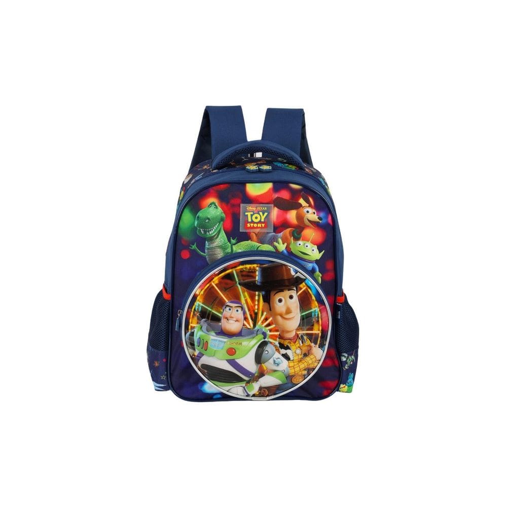 Mochila Escolar De Costas Toy Story Buzz - Verde