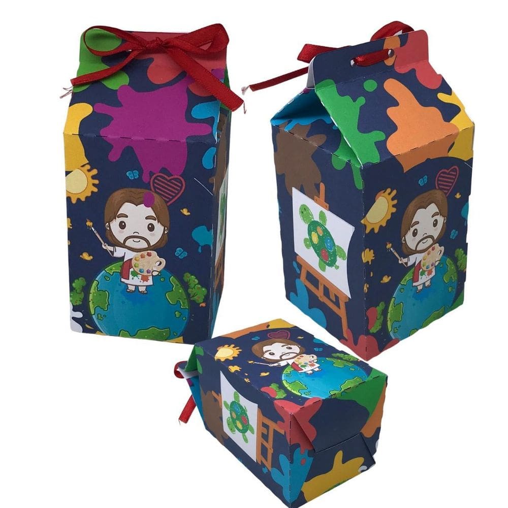 10 Lembrancinha Festa O Maior Pintor Do Mundo - 10 Milk