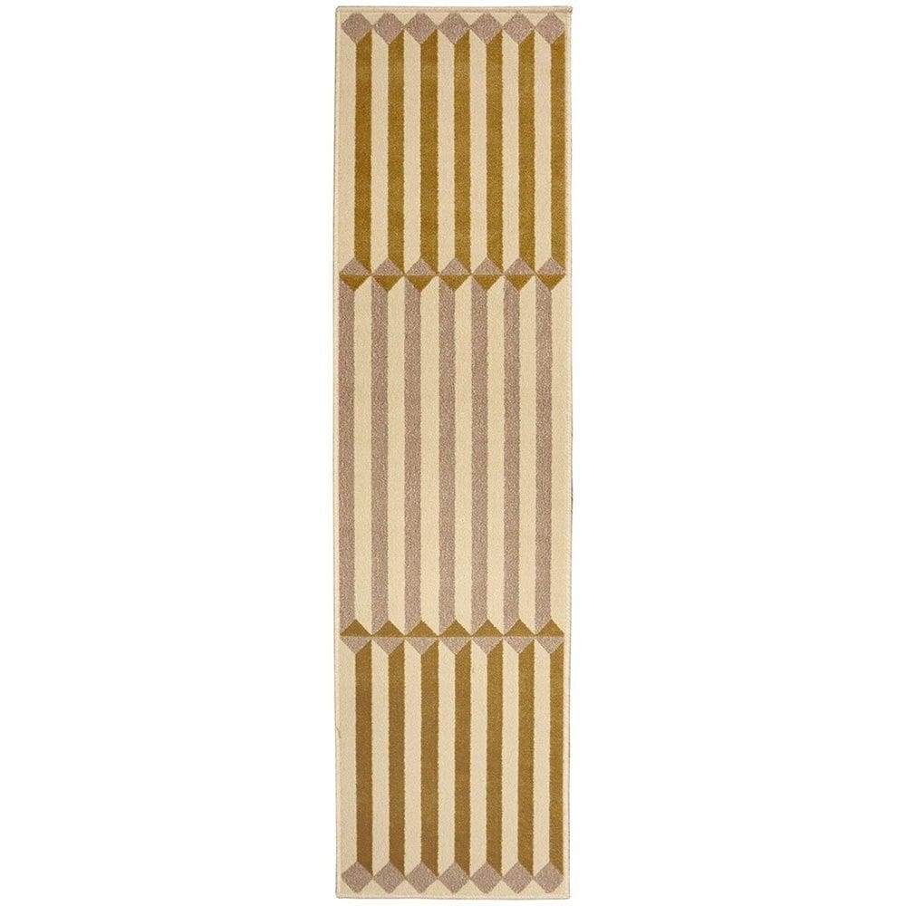 Tapete 50x180cm Lyre Tapetes São Carlos Bege