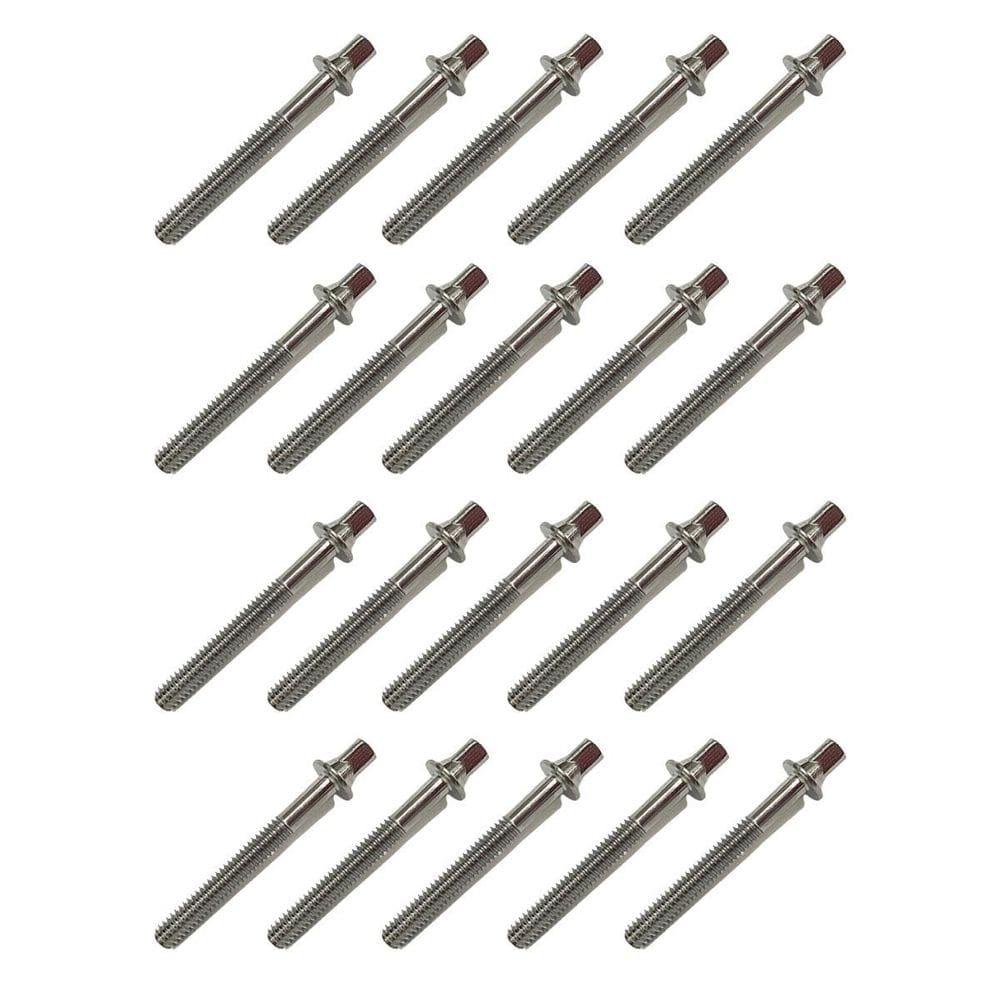 Kit 20 Parafuso Afinação De Bateria 51Mm X 5Mm 7/32 Torelli