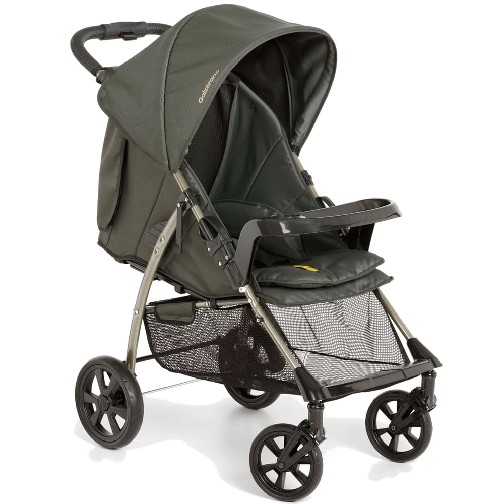 Carrinho de Bebe Berço Passeio Galzerano San Remo Oliva