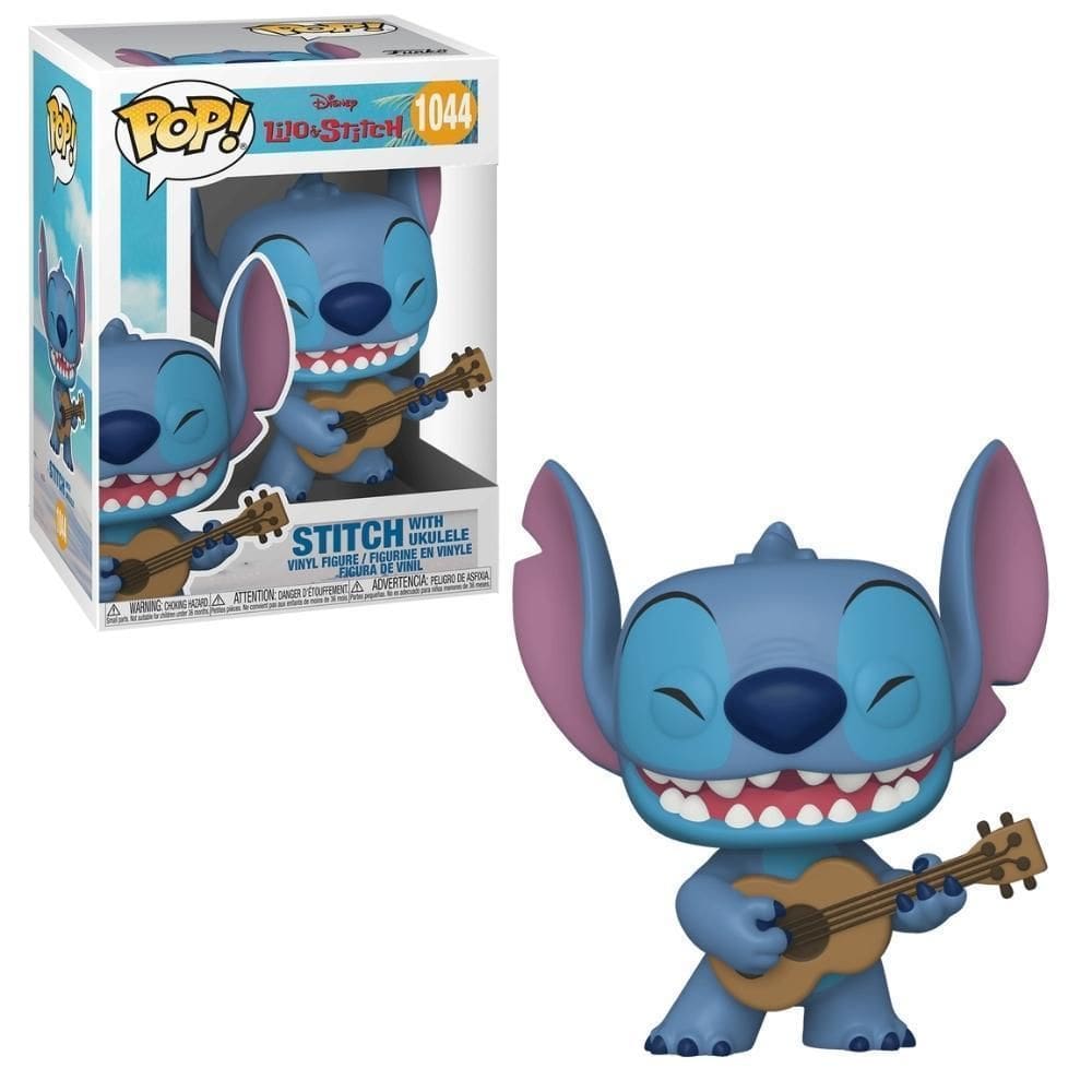 Boneco Funko Pop Disney Lilo & Stitch - Stitch With Ukulele
