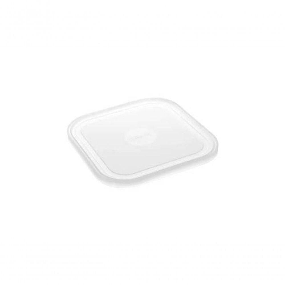 Tampa Plástica Quadrada Tramontina Freezinox 16x16cm