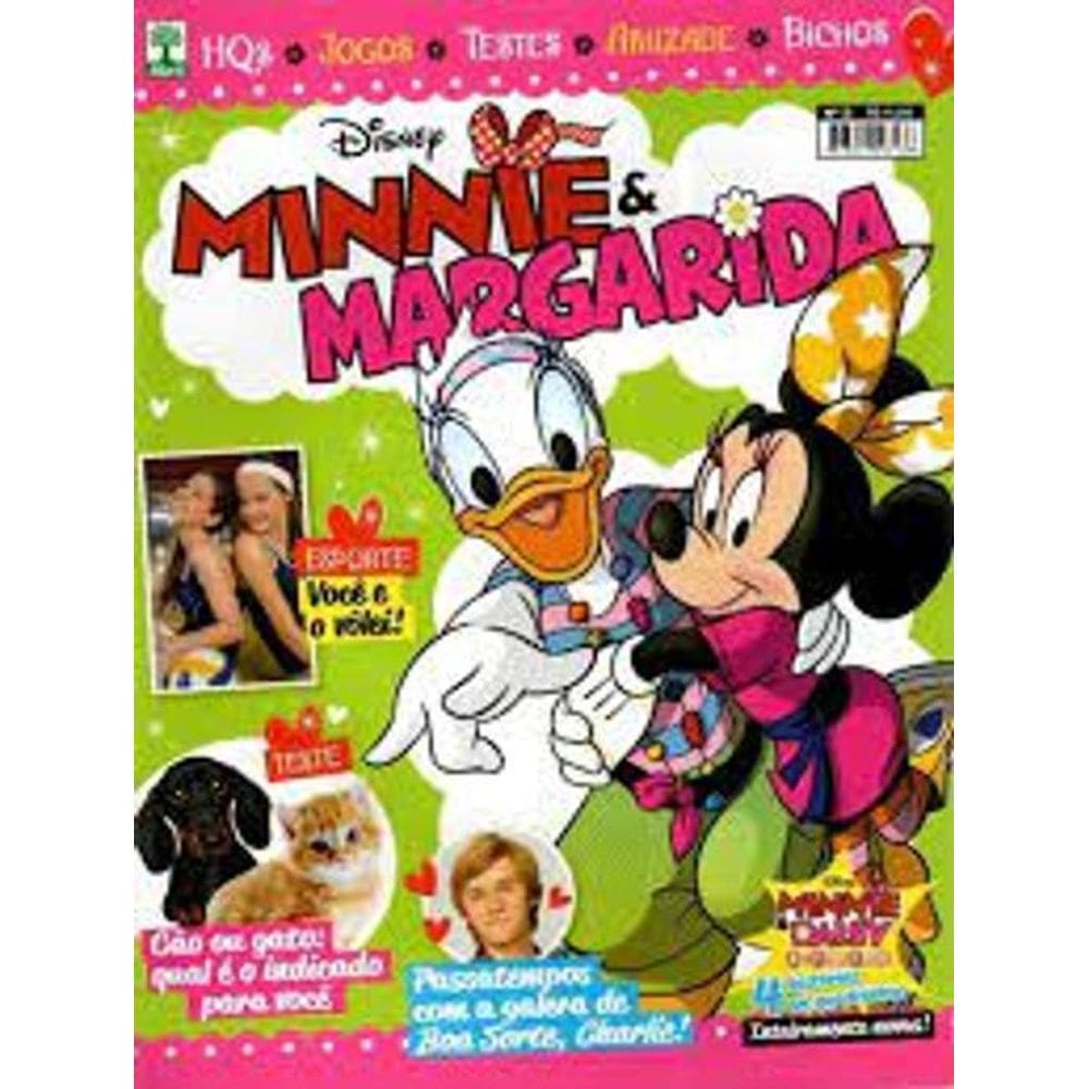 Livro Disney Minnie & Margarida