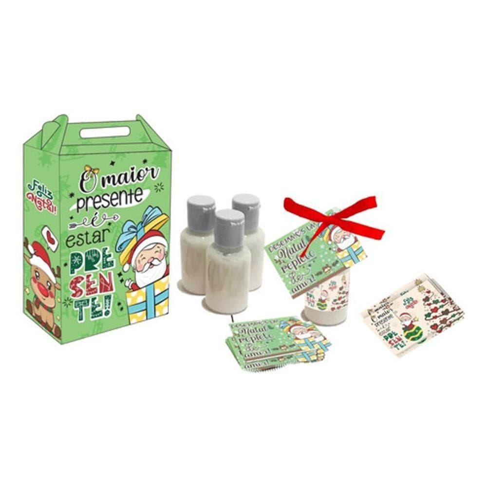 Kit 10 Caix. Maletinha + 10 Hidrat. 30ml | Kibunitinho