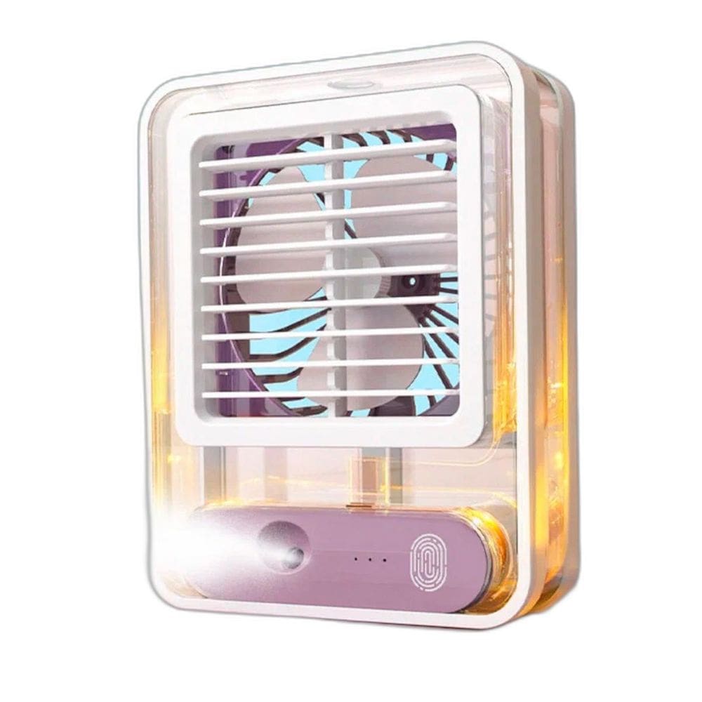 Ventilador E Umidificador Efeito Ar Gelado