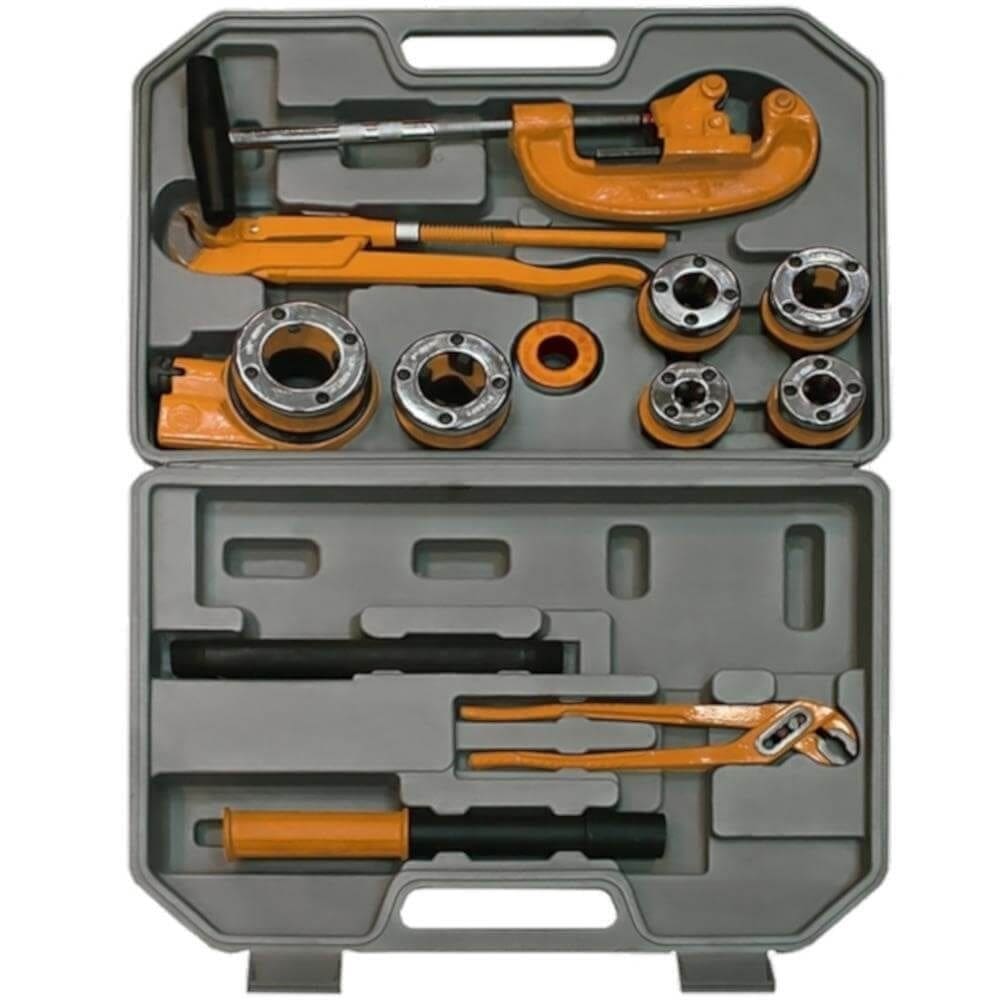 Jogo de Tarraxas para Canos Metálicos Sparta com 13 Peças - 7733455 - SPARTA