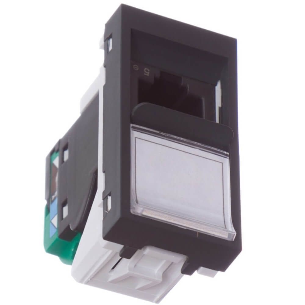 Módulo Tomada Rj45 8 Fios Tolless Grafite Orion - S70540094 - SCHNEIDER