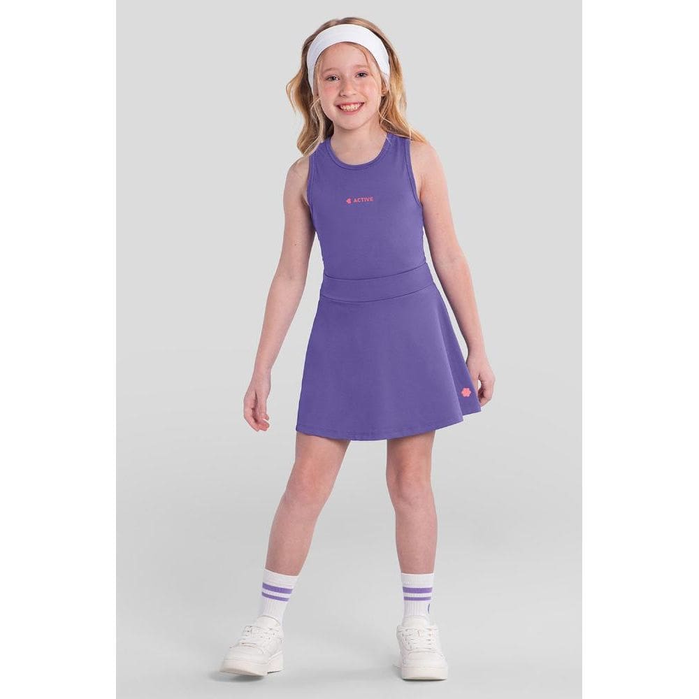 Blusa infantil menina em malha poliamiada Brandili Active