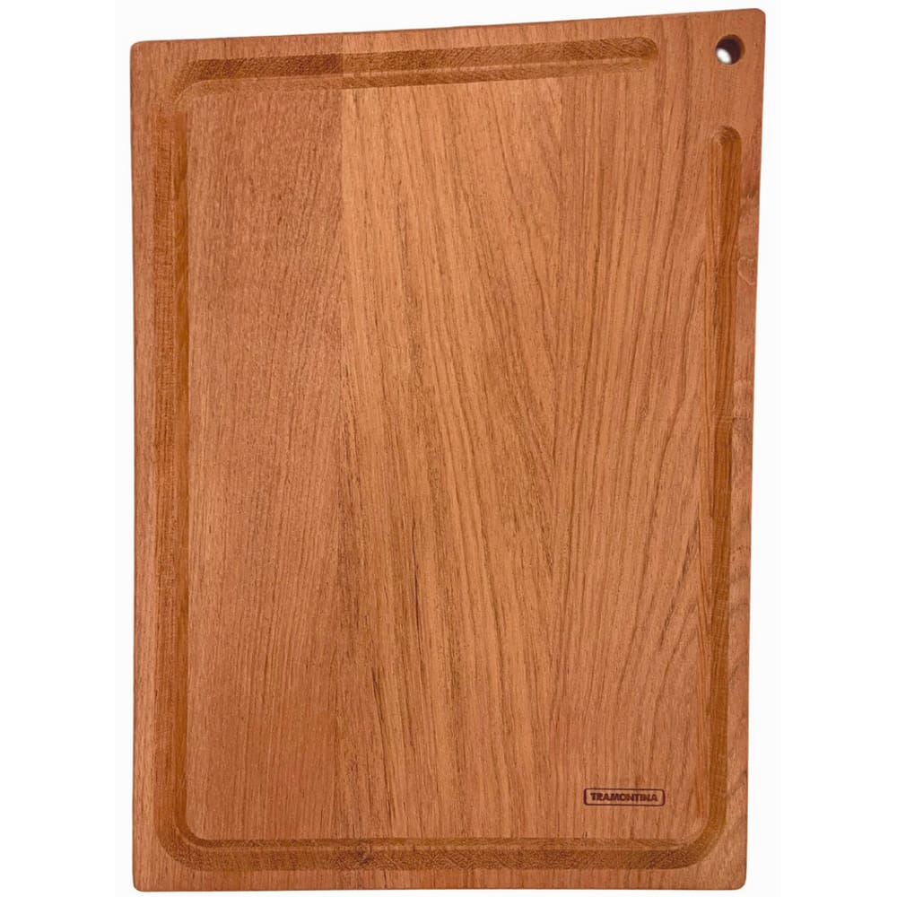 Tábua De Corte Madeira Tramontina Retangular 33x20 P/ Churrasco
