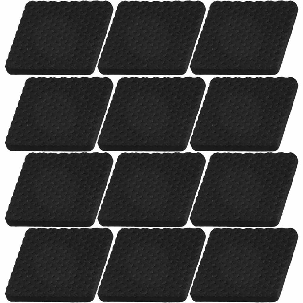 Protetor Antideslizante Scotch Quadrado Preto Médio 12 Unidades - HB004262836 - 3M