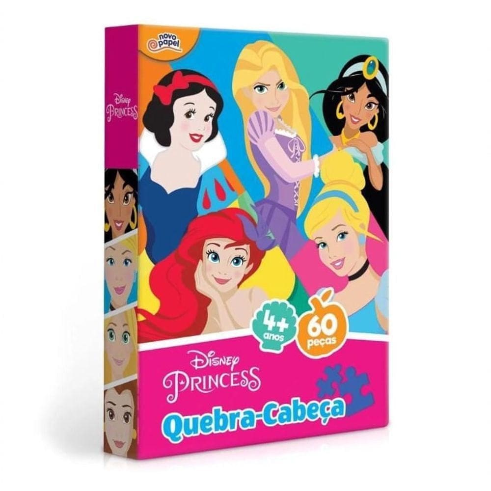 Puzzle 60 Peças - Princesas Disney - Toyster