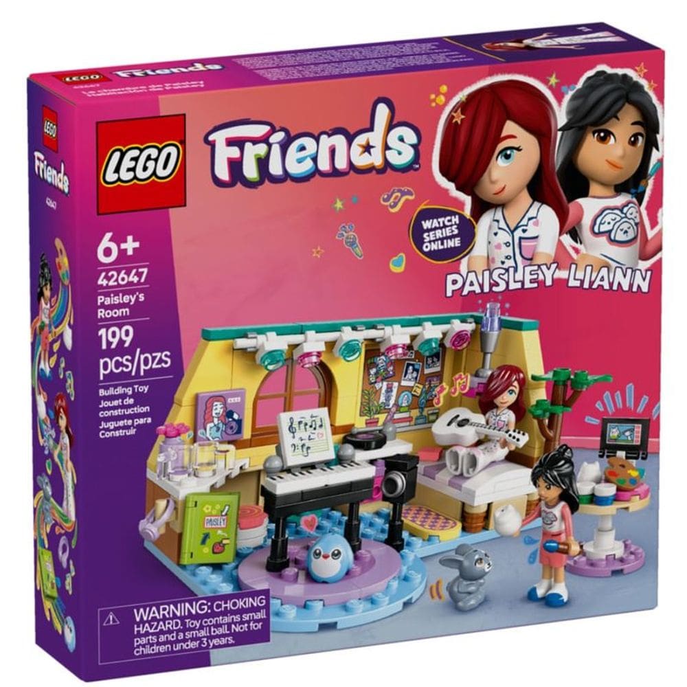 Bloco de montar - O quarto da pasiley LEGO DO BRASIL